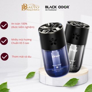 Nước hoa ô tô cao cấp CHÍNH HÃNG BLACK ODOR 100% từ thiên nhiên, an toàn lưu hương lâu để ô tô, phòng ở BO 13
