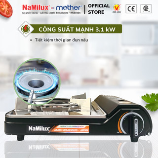 Bếp Gas Mini Du Lịch Cao Cấp PRO NaMilux NH-P3033PS│Van Ngắt Gas An Toàn 3 cấp-Giải Pháp Chống Nổ│Công Suất Mạnh 3.1 Kw