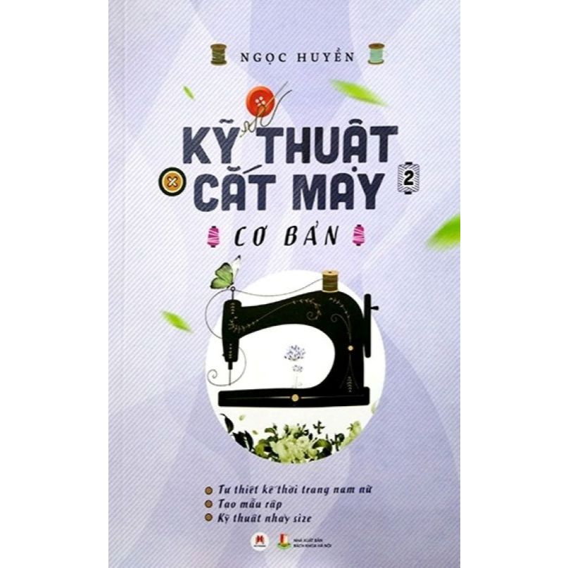 Ảnh Sách - Combo Kỹ Thuật Cắt May Cơ Bản (Bộ 2 Cuốn) - HH 3