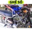 Ghế ngồi xe Số cho bé ,ghế số xếp sắt sơn tĩnh điện gấp gọn, ( BAO GỒM 1 GHẾ + 1 DÂY ĐAI 100x4cm )