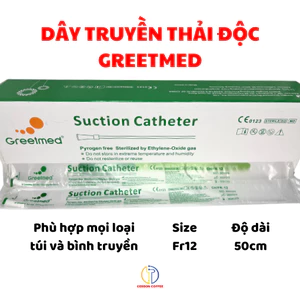 Dây truyền chính hãng GREETMED® Fr12 dài 50cm thải độc đại tràng cà phê cafe gerson enema