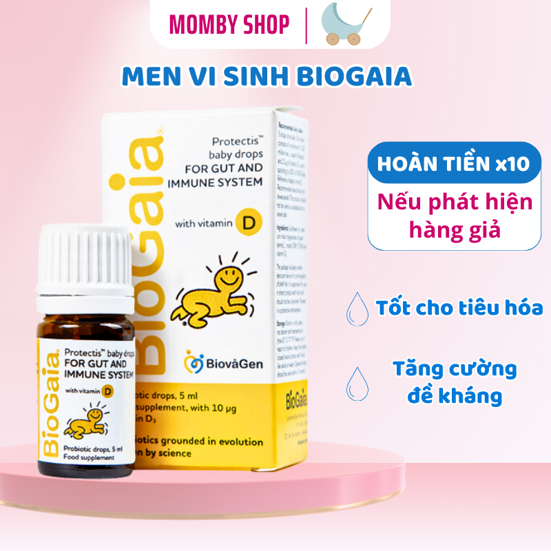 Men Vi Sinh Men U Ng Vi Sinh Biogaia Protectis Drops Ml Biogaia D