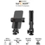 K&F CONCEPT KF31.084 | Kẹp điện thoại gắn lên tripod, thanh trượt quay video cho máy ảnh DSLR