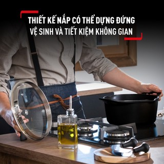 Nồi đúc cao cấp Tefal Robusto 20cm (E2494444)/ 24cm (E2494644) - Sử dụng được mọi loại bếp