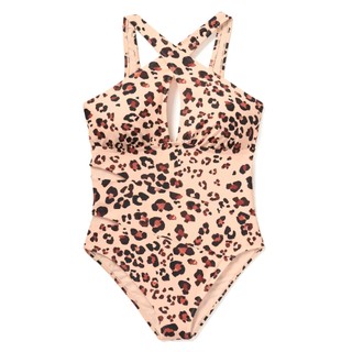 Bikini Bigsize  Bikini 1 mảnh kín đáo che bụng cổ chéo cut eo lạ mắt hàng VNXK của ADORE ME