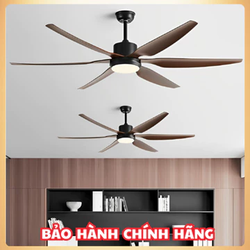 Quạt Đèn Trần Trang Trí LumiFan, Quạt Trần Đèn Phòng Khách, Quạt Trần Phòng Ngủ, Sải Cánh 142cm