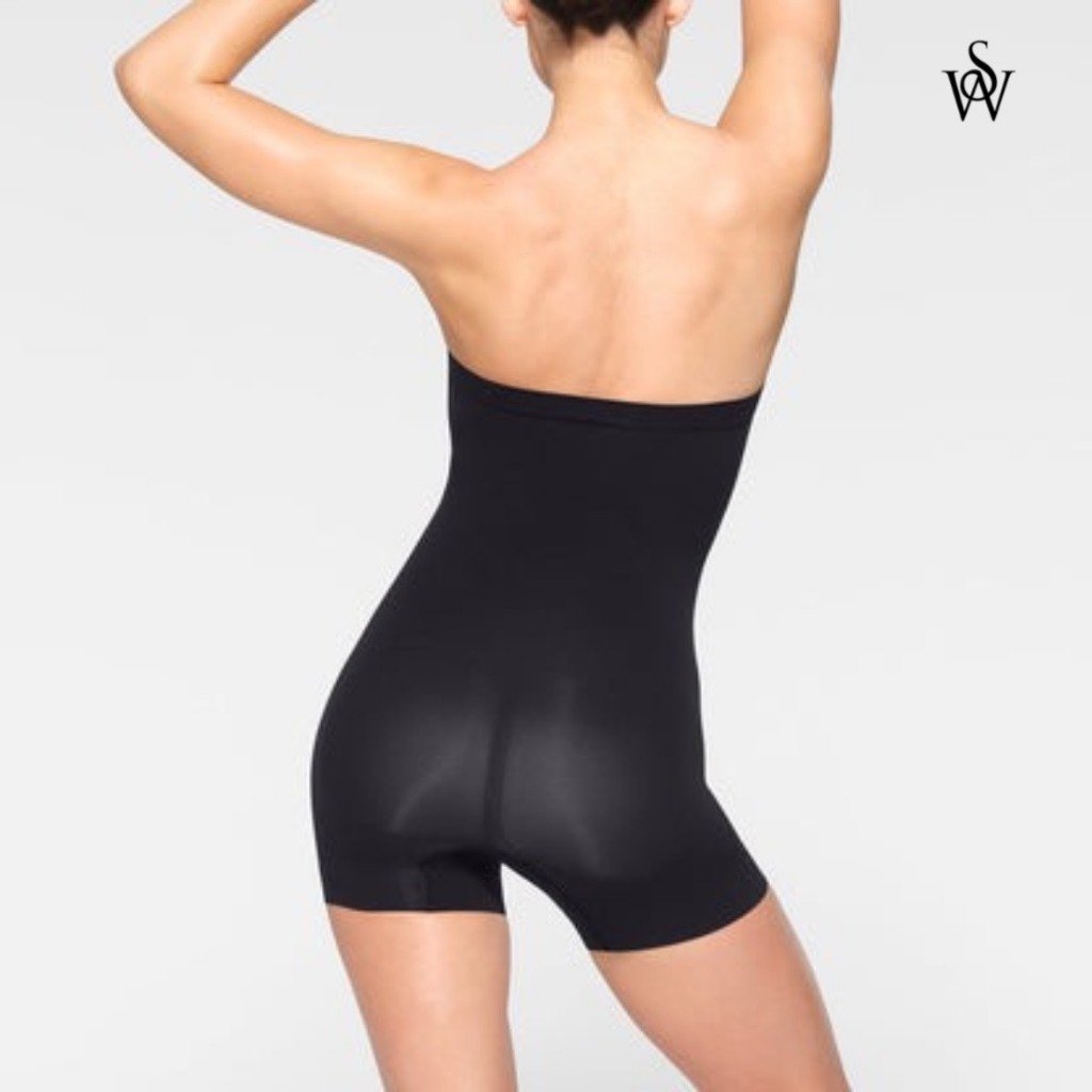 Ảnh Shapewear Jumpsuit WSTORE - Áo Liền Quần Toàn Thân Mặc Lót Trong Quần Áo, Đầm 2 Dây Hàng Cao Cấp 3
