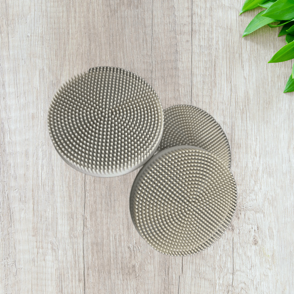 Ảnh Vòng silicon và đai tẩy trang dùng cho máy rửa mặt 4 trong 1 Lescolton 3