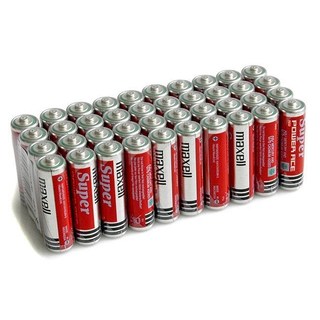 Hộp 40 Viên Pin AA Maxell 2A ( pin tiểu ) Carbon - Siêu Bền R6P (Đỏ) Maxell Super Power Ace