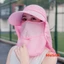 Mũ nón chống xịn đa năng nữ kèm khẩu trang khăn trùm thoáng khí chống tia UV, mã M0156