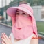 Mũ nón chống xịn đa năng nữ kèm khẩu trang khăn trùm thoáng khí chống tia UV, mã M0156