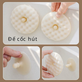 T&T0241 Miếng rửa chén,bát bọt biển, mút rửa tiện lợi kèm đế hút treo tường