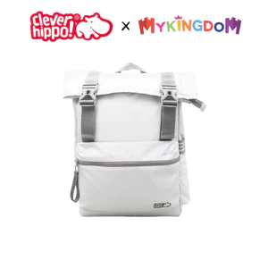 Balo Roller Trắng CLEVER HIPPO BKU5203/WHITE