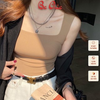 [HÀNG LOẠI 1] Áo VECYLA Áo Bra Nữ Đúc Su Tăm Cổ Vuông Dây Bản To Có Mút Ngực Hàng Cao Cấp 3182