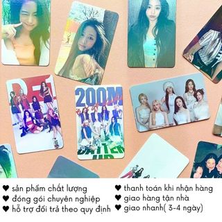 Card K-Pop Lomo Hologram Hộp 50 Tấm Fanmade Bo Góc Timo QT71