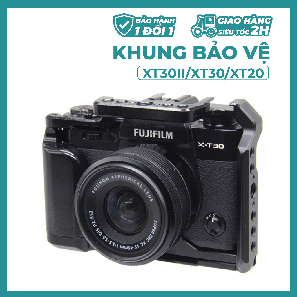 Gabbia Protettiva In Lega Di Alluminio Per Fujifilm X-T30 II / X-T20 / X-T10