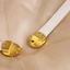 Thắt Lưng Nữ B5 Bản Nhỏ 1.5cm Hai Hạt Ngọc Dây Da Nút Điều Chỉnh Theo Eo
