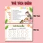 100 Thẻ tích điểm, Phiếu tích điểm chăm sóc mẹ và bé