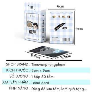 Card BoyLove Manhwa Jinx Pearl Boy Checkmate Lomo Hologram Hộp 50-55 Tấm Các Loại Timo QT69