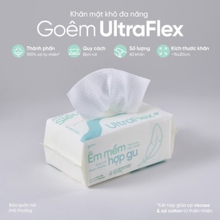Khăn mặt khô đa năng cao cấp Goêm UltraFlex