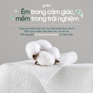 COMBO 2 Hộp Khăn mặt khô đa năng cao cấp Goêm phiên bản du lịch 5m