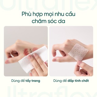 COMBO 4 Túi Khăn khô tẩy trang cao cấp Goêm 5s Daily 200m