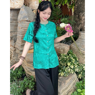 Bà Ba Tay Ngắn # Áo Gấm