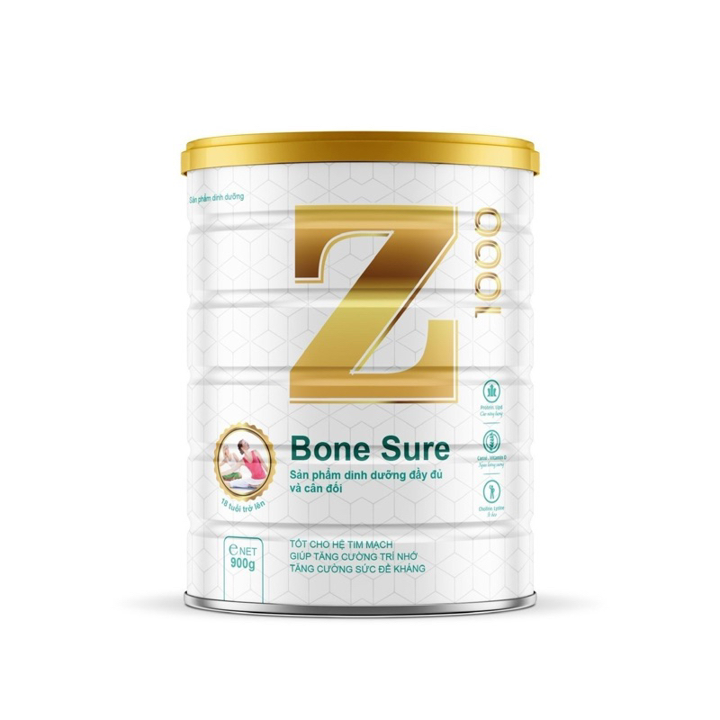 Sữa bột Z1000 Bonsure lon 900g giúp tăng cường đề kháng | Shopee Việt Nam