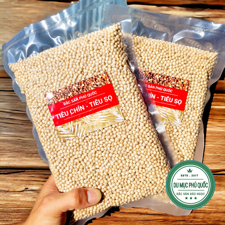 Tiêu Sọ Trắng Phú Quốc (gói 500g) | Shopee Việt Nam
