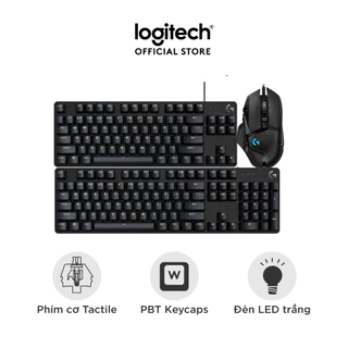 Combo Bàn phím Gaming Logitech G413 SE (TKL) và Chuột gaming Logitech G502 Hero