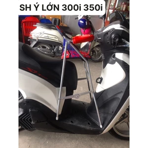 GHẾ GA XẾP SẮT SƠN TĨNH ĐIỆN XE SH NAM , LỚN , Ý , SH MODE CHO BÉ