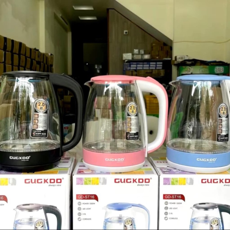 Ấm siêu tốc Cukoo thuỷ tinh