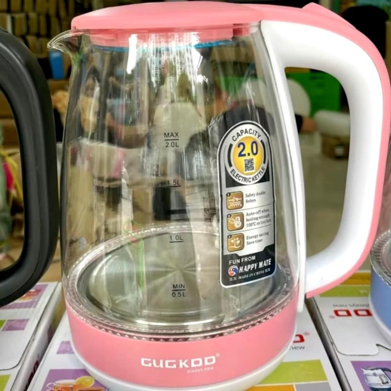 Ấm siêu tốc Cukoo thuỷ tinh