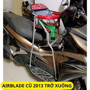 Ghế đi xe máy Airblade cũ năm 2013 trở xuống , có dây đai , vòng bảo hiểm an toàn , ghế ga xếp gọn