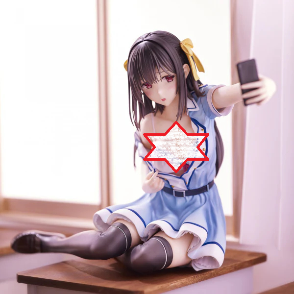 開封品 Hitenイラスト E.R.I.N.A. フィギュア Amazon.com: Hitenイラスト「E.R.I.N.A」ノンスケール PVC&ABS製
