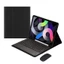 Bao da bàn phím touchpad tròn cho SamSung Galaxy Tab S10, S10+, S10FE, S9, Tab S9 +, Tab S9 Ultra, Tab A9, Tab A9+