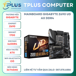 Mainboard Gigabyte Z690 Ud Ax Ddr4 (intel Z690, Socket 1700, M-atx, 4 