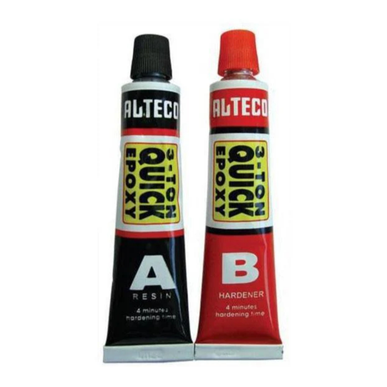 Keo AB 2 Thành Phần ALTECO quick epoxy adhesive (10g) xám | Shopee Việt Nam
