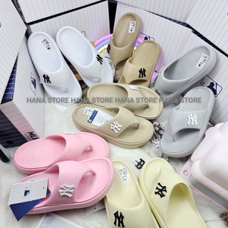 Dép Kẹp MLB NY 2024, Dép Xỏ Ngón Tông lào NY Cao 4cm Đúc Nguyên Khối Chống Thấm Nước Nữ, Siêu êm Siêu Nhẹ