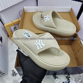 Dép Kẹp MLB NY 2024, Dép Xỏ Ngón Tông lào NY Cao 4cm Đúc Nguyên Khối Chống Thấm Nước Nữ, Siêu êm Siêu Nhẹ