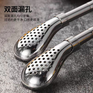 T&T0247 Set 5 ống  hút kèm thìa INOX 304 thiết kế thông minh mẫu mới