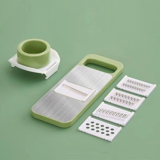 Nạo rau củ quả 5 món, dụng cụ nạo củ quả 5 lưỡi dao thay thế