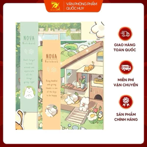 VỞ KẺ NGANG CAO CẤP NOVA 80 TRANG, MÃ 3286 HT - VPP QUỐC HUY