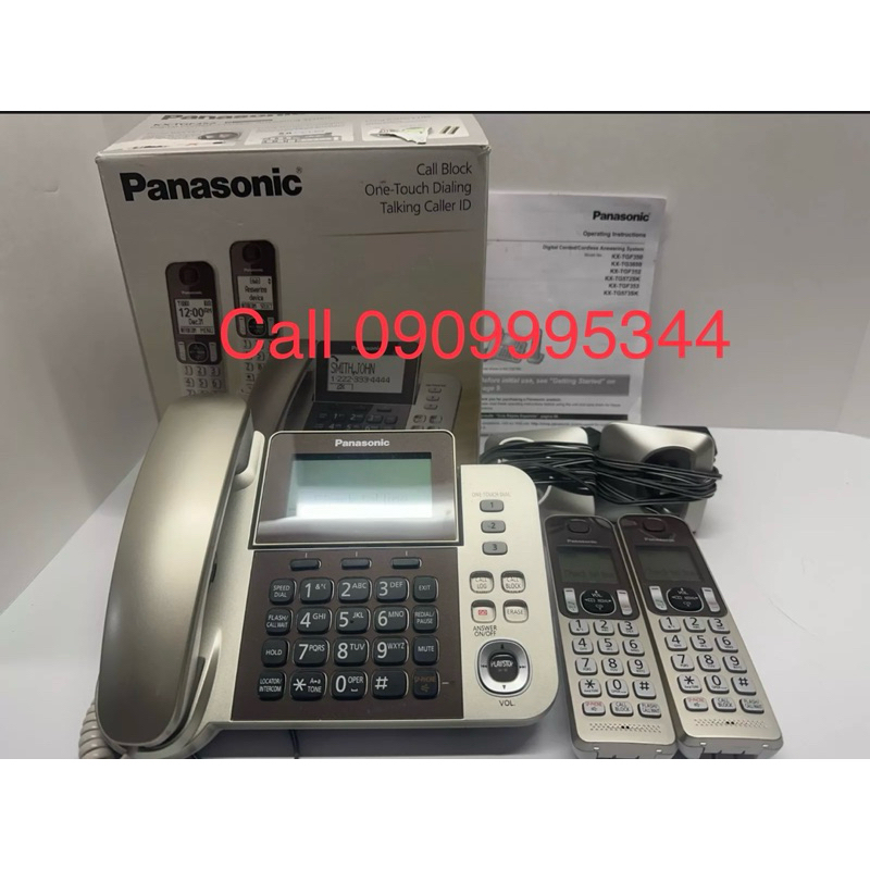 Điện thoại Nội Bộ Panasonic KX-TGF320. Hàng mới new full box | Shopee ...