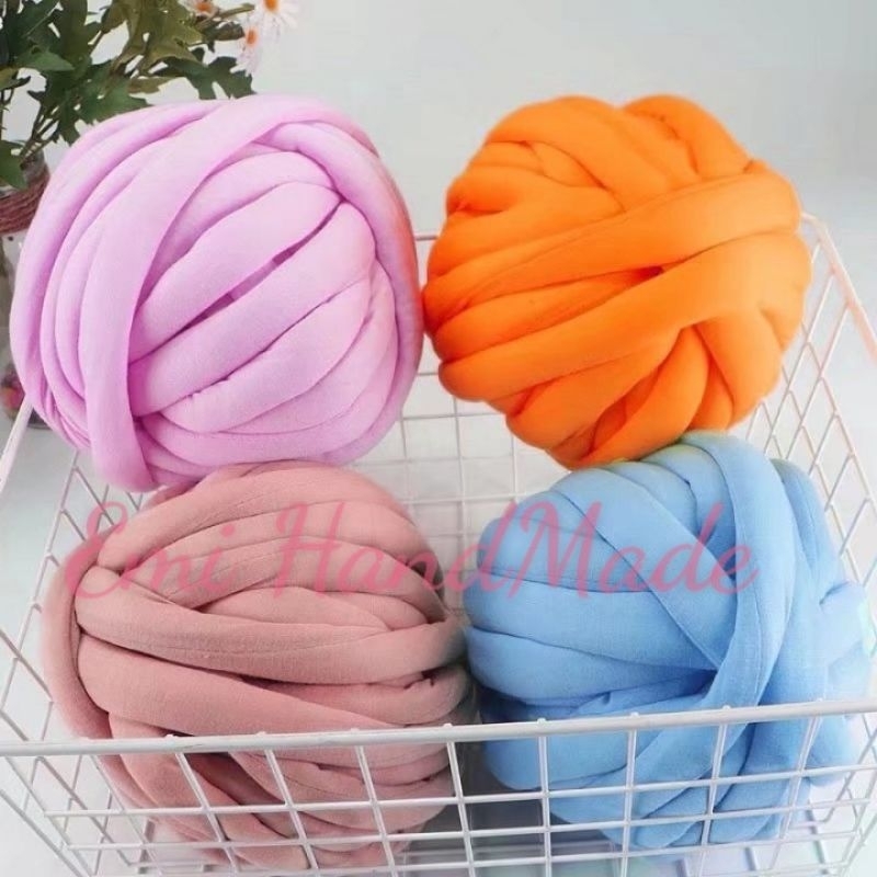 Len Chunky cuộn 250g sợi siêu to - chuyên làm túi, làm chăn, nệm, handmade,.....