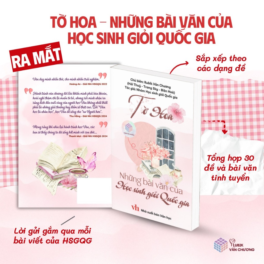 Sách - Tờ Hoa - Những Bài Văn Của Học Sinh Giỏi Quốc Gia | Shopee Việt Nam