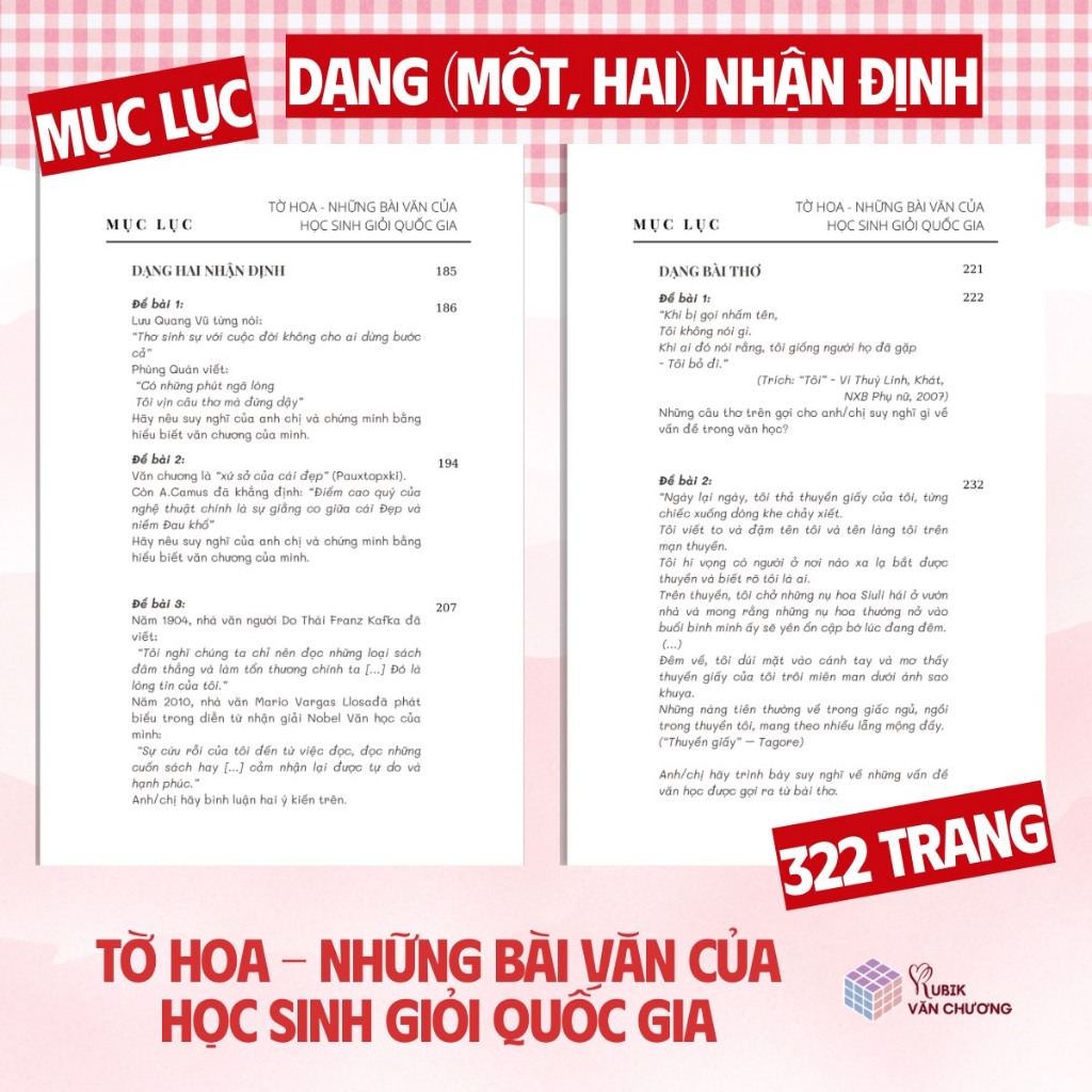 Ảnh Sách - Tờ Hoa - Những Bài Văn Của Học Sinh Giỏi Quốc Gia 4