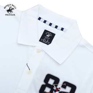 Beverly Hills Polo Club - Áo polo Ngắn tay Nam Regular Fit Trắng Trơn -  BHPC PMRSS24TL017