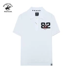 Beverly Hills Polo Club - Áo polo Ngắn tay Nam Regular Fit Trắng Trơn -  BHPC PMRSS24TL017 — ảnh 1
