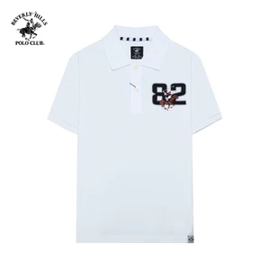 Beverly Hills Polo Club - Áo polo Ngắn tay Nam Regular Fit Trắng Trơn -  BHPC PMRSS24TL017